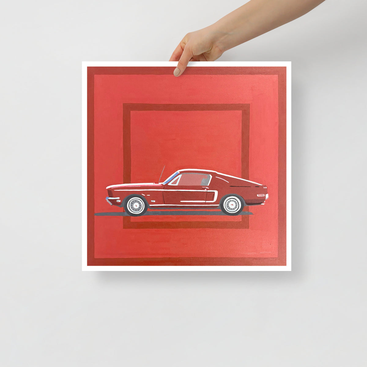 Fastback Art Print on Paper